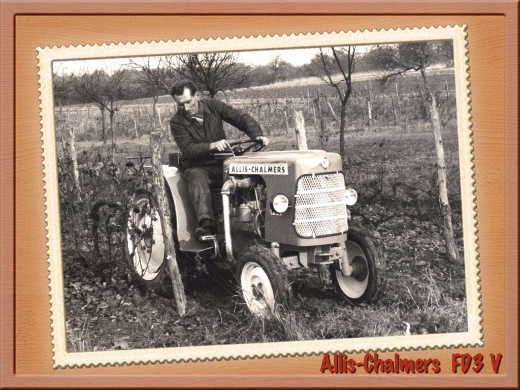 Tracteur Allis-Chalmers FD3 vigneron