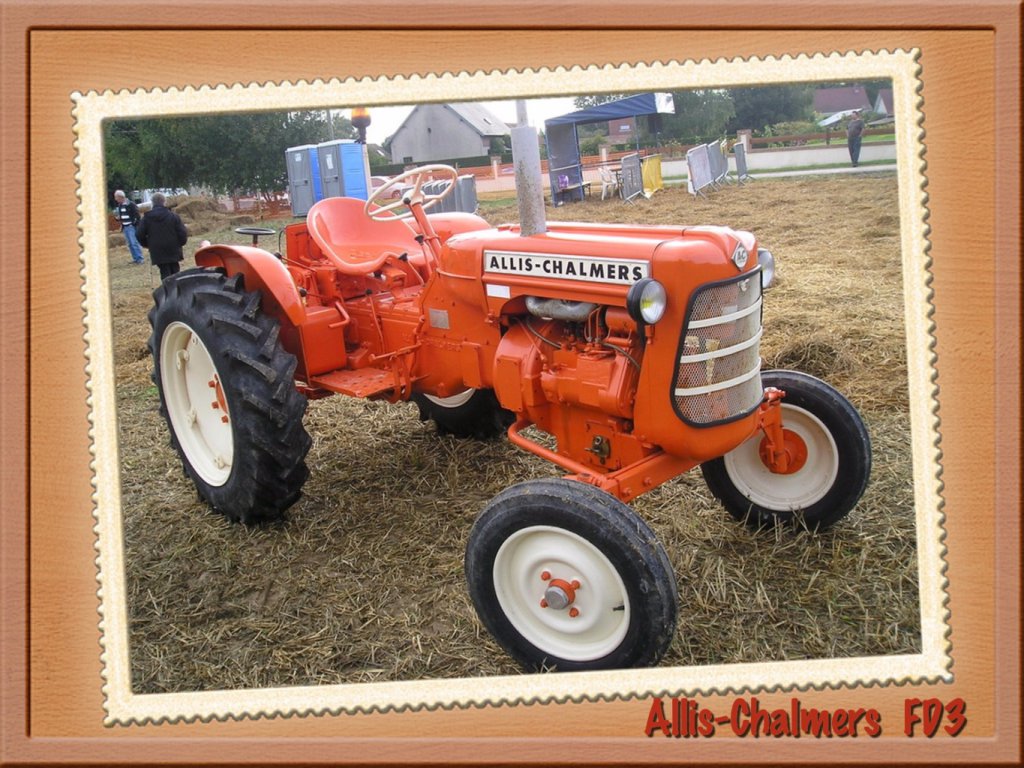 Tracteur Allis-Chalmers FD3 moteur Vendeuvre 2 cylindres