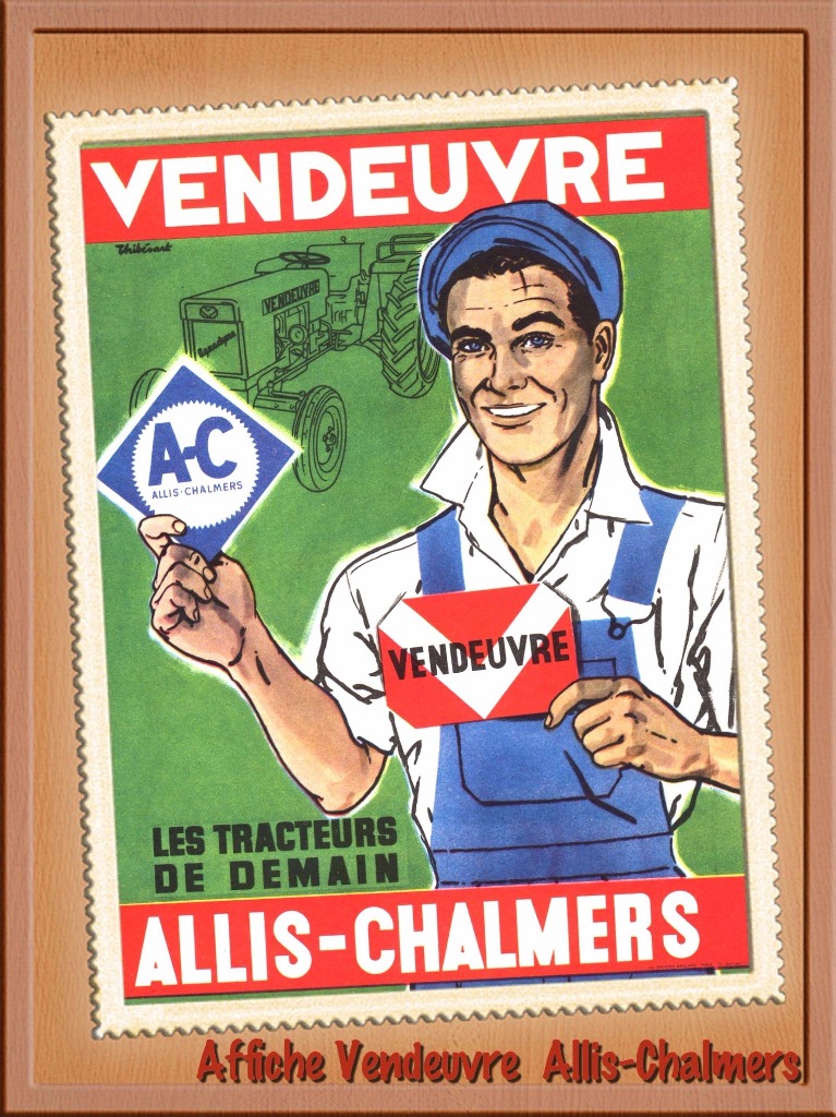 Affiche Vendeuvre Allis-Chalmers