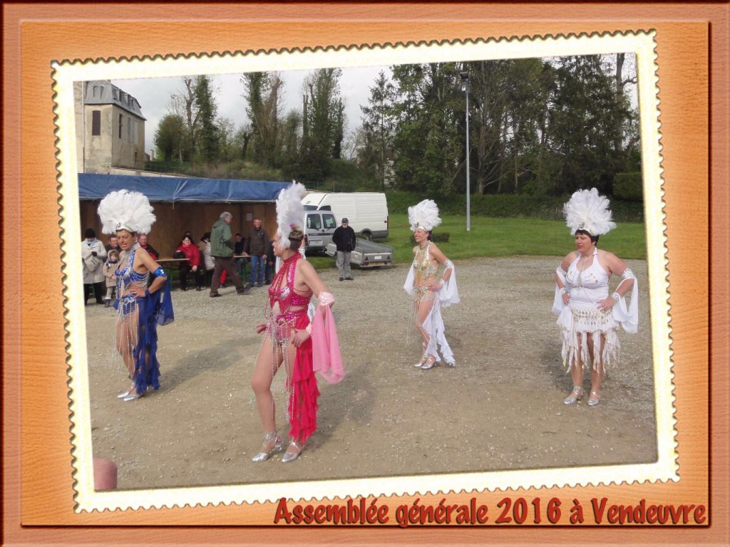 Assemblée générale 2016 à Vendeuvre sur Barse.
Belle prestation.