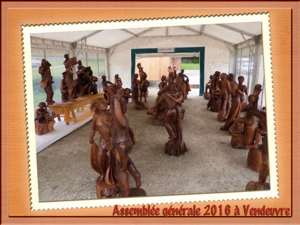 Assemblée générale 2016 à Vendeuvre sur Barse.
Un artiste extraordinaire.
