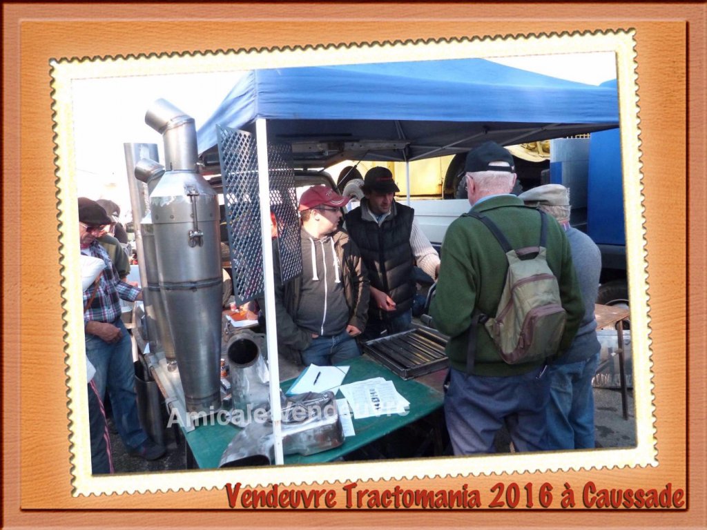 Tractomania 2016 à Caussade.
Les Etablissement Marliac exposent leurs fabrications.
