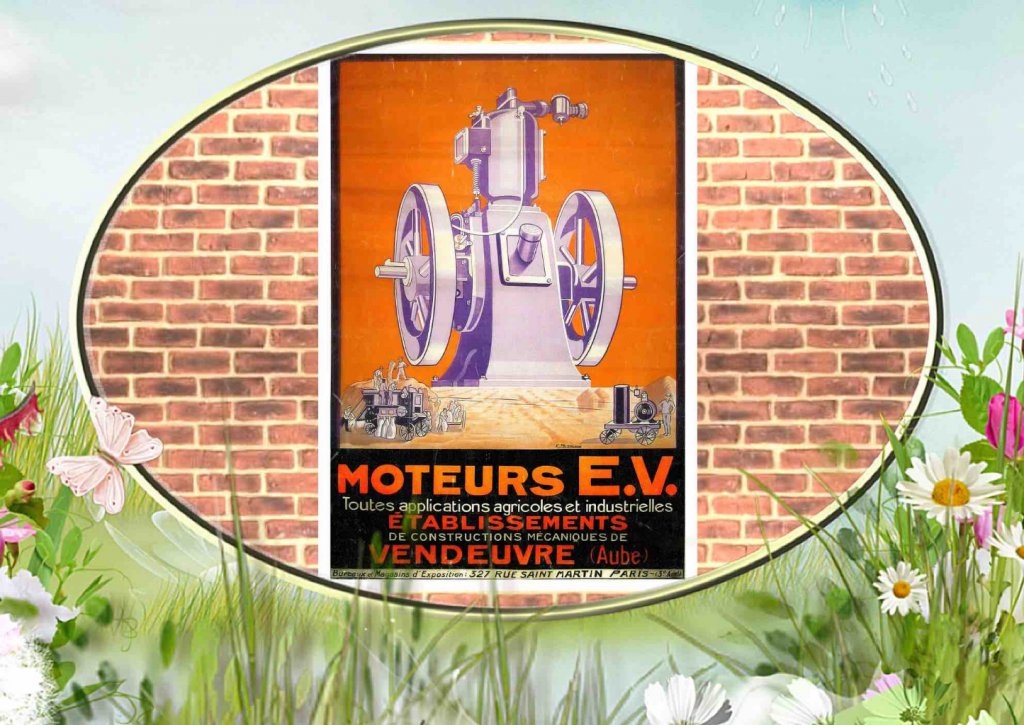 Affiche Vendeuvre les moteurs EV.