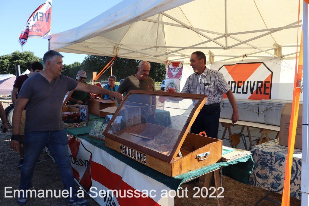 Emmanuel JACQUES nous a reçu à Semussac.