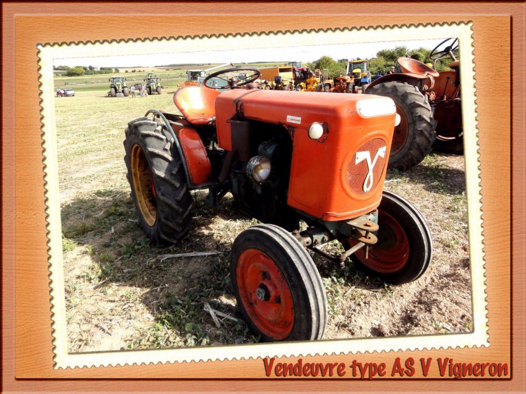Tracteur Vendeuvre AS V vigneron.