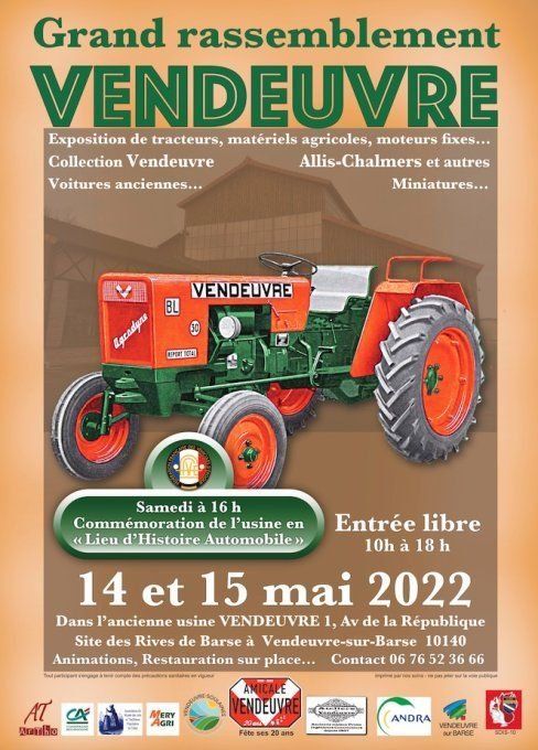 P6004045 Poster 42 x 30 cm Grand rassemblement Vendeuvre 20 ans