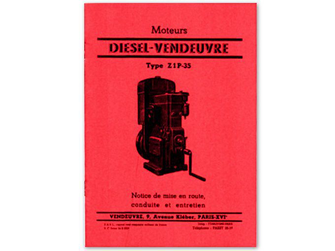 A7021003 Manuel moteur 35 refroidissent par eau 02/56