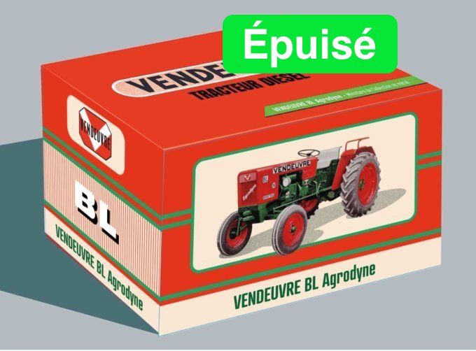 P6002030 Miniature tracteur BL promo collection en métal au 1/16 UH6372 série limitée