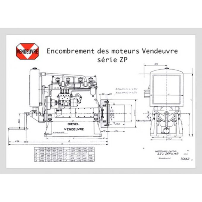 PaMO 1027 -Encombrement moteurs ZP