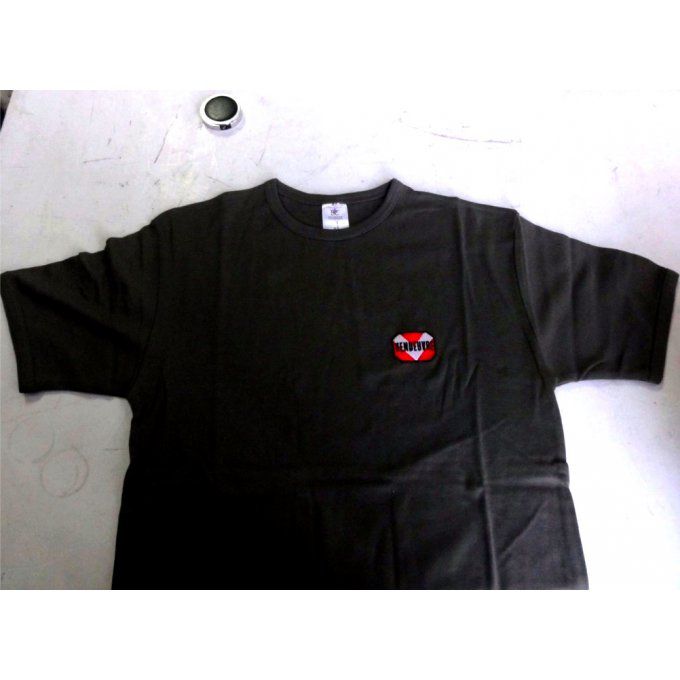 P6003117 Tee-Shirt VENDEUVRE noir  taille XXXL