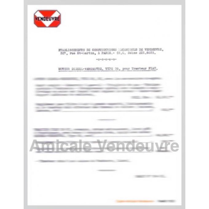 PaMO 1103 Tarif adaptation moteur 36 sur FIAT