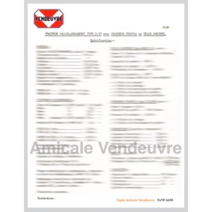PaTR 6690 Doc. commercial D15 1964
