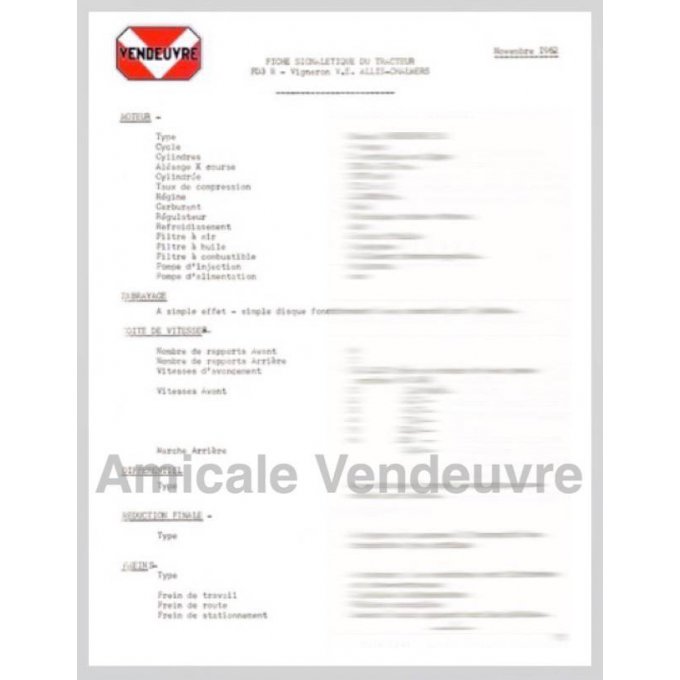 TR 6692 Pdf Fiche signalétique FD3 vigneron