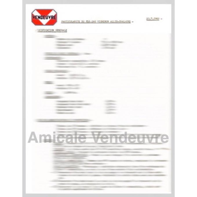 TR 6694 Pdf Doc. Technique FD3 vigneron 1963