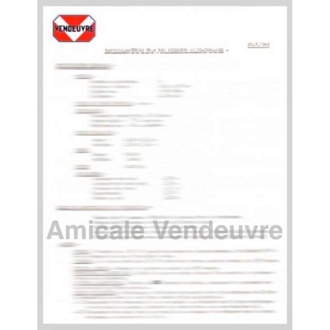 PaTR 6698 Doc. Technique FD4 vigneron 1963