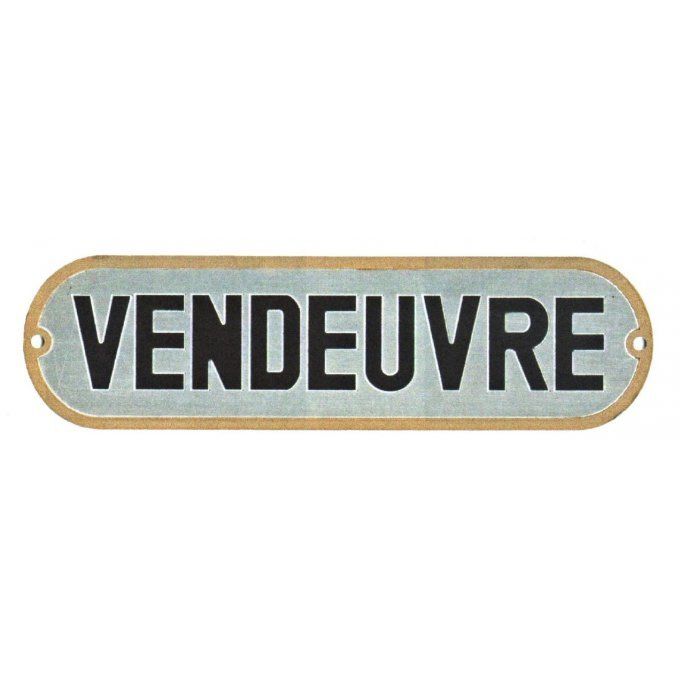 C2005040 Plaque calandre série 500 et V 300x75
