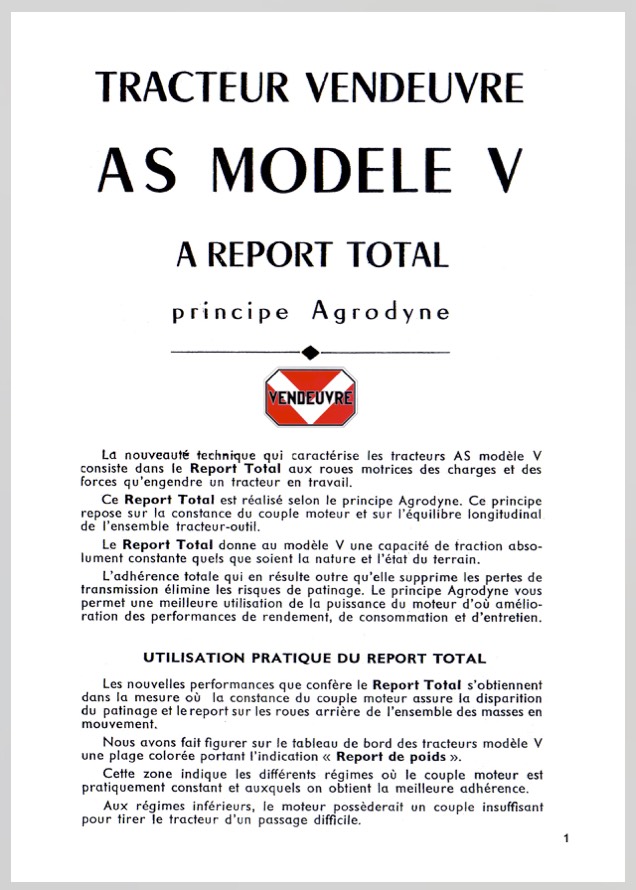 A7004021 Pdf téléchargeable AS-V report total Agrodyne
