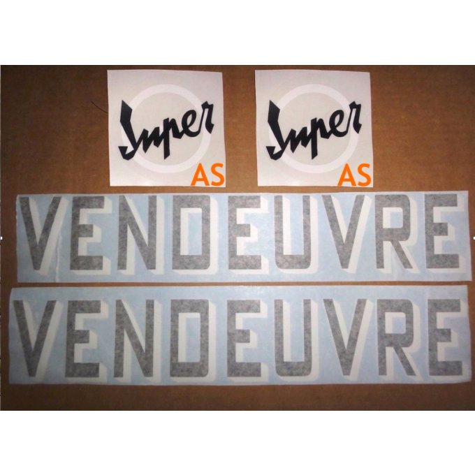 C2006010 Autocollant série Super type AS
