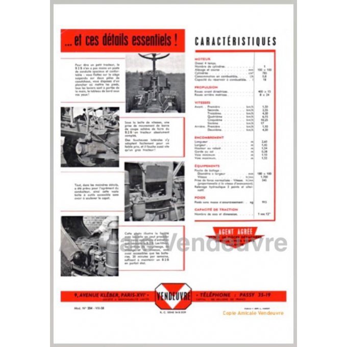 PaTR 6302 Documentation B2B 1958