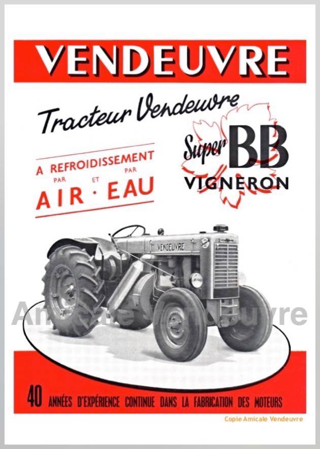 TR 6205 Pdf Documentation Super BB Vigneron 1955