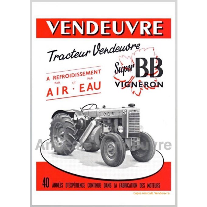 PaTR 6205 Documentation Super BB Vigneron 1955