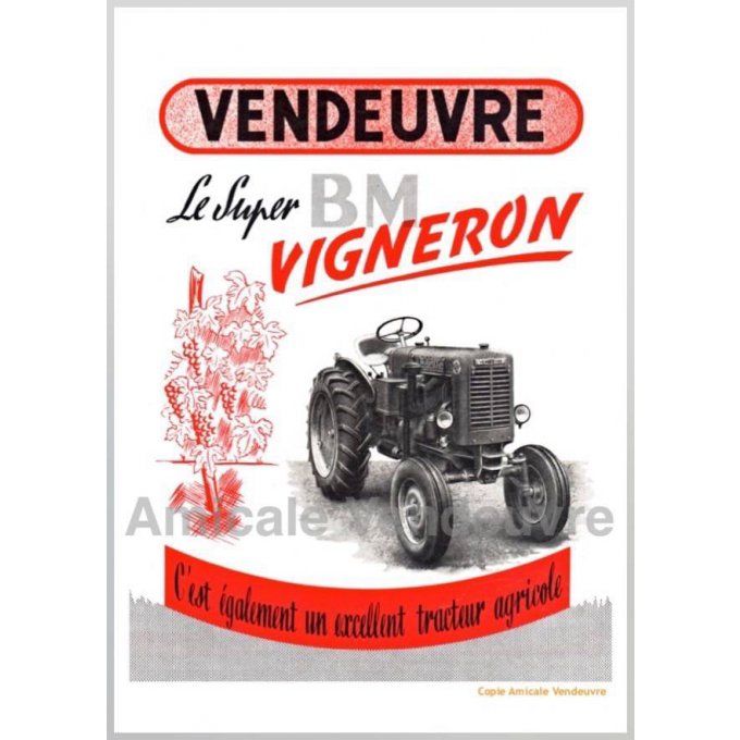 PaTR 6207 Documentation Super BM Vigneron 1957