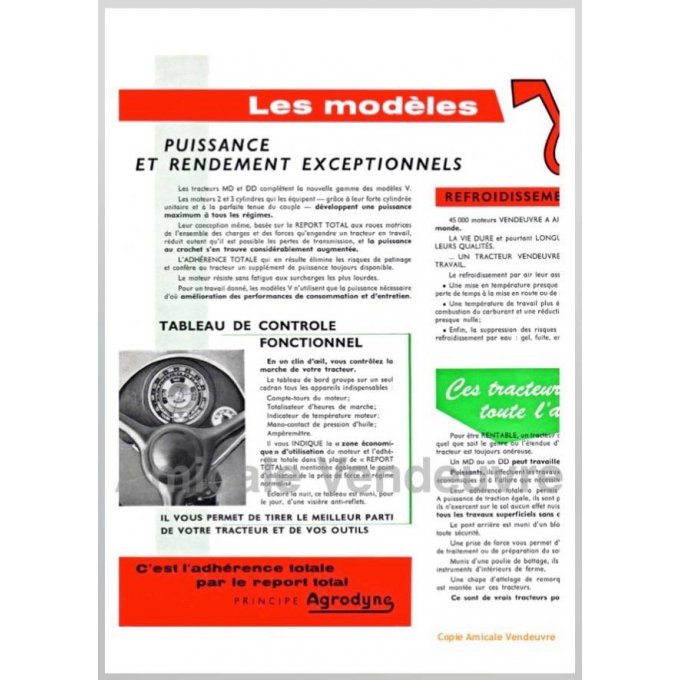 PaTR 6402 Documentation MD et DD série V 1959