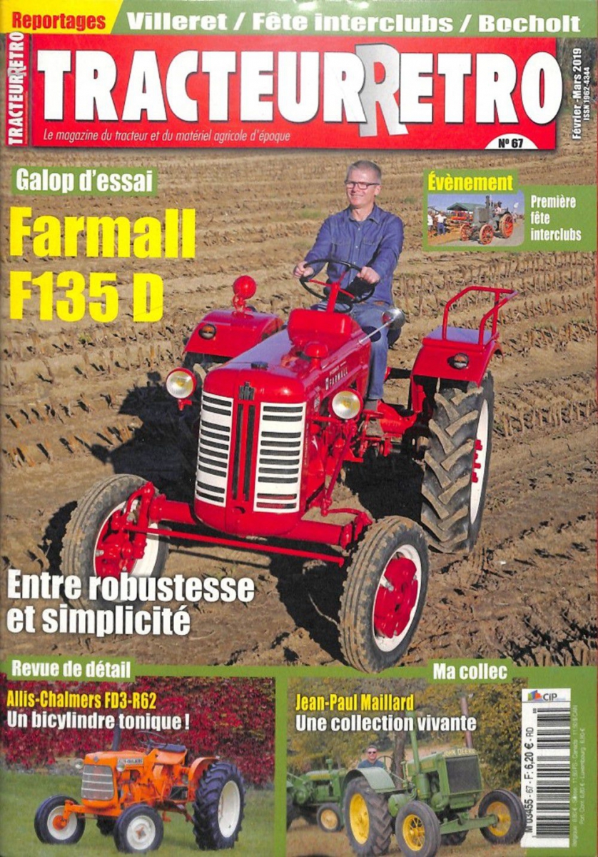 Tracteur rétro