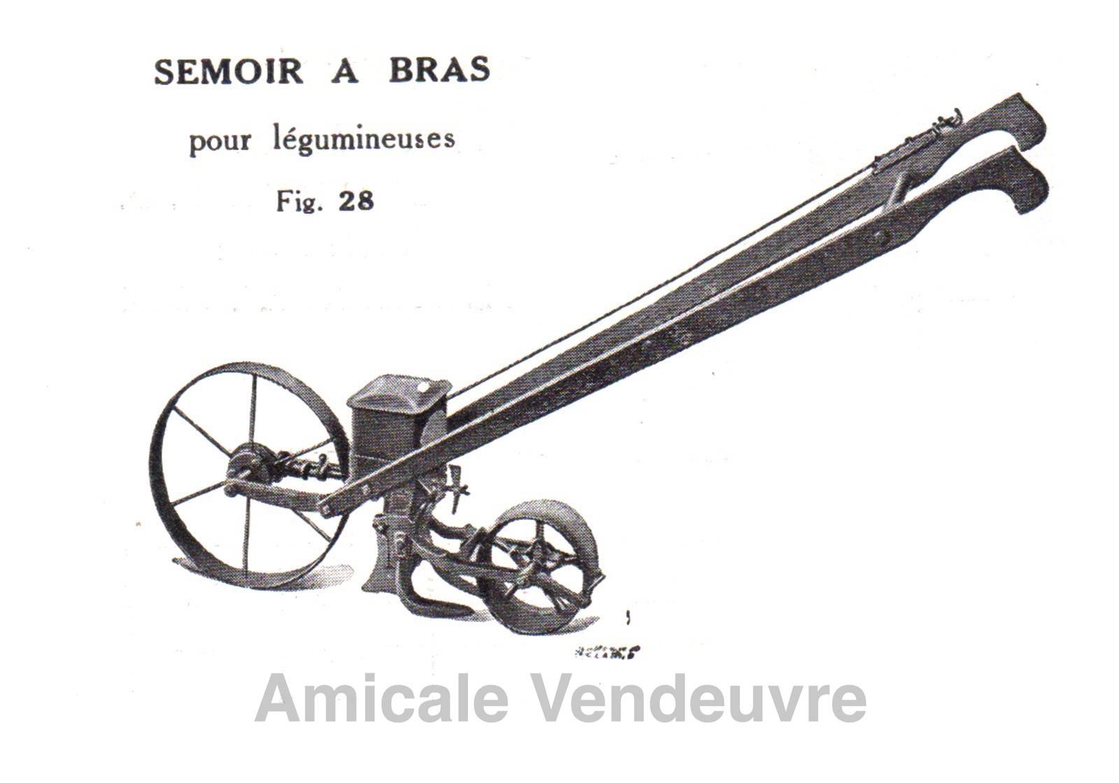 Semoir à bras