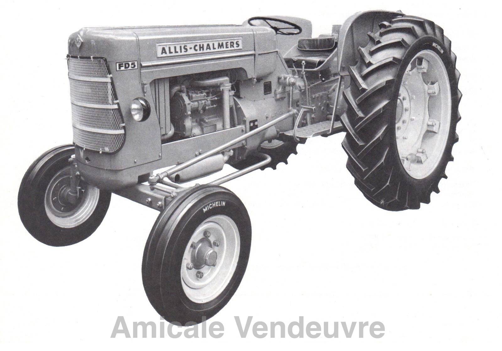 Tracteur Allis-Chalmers FD5 O