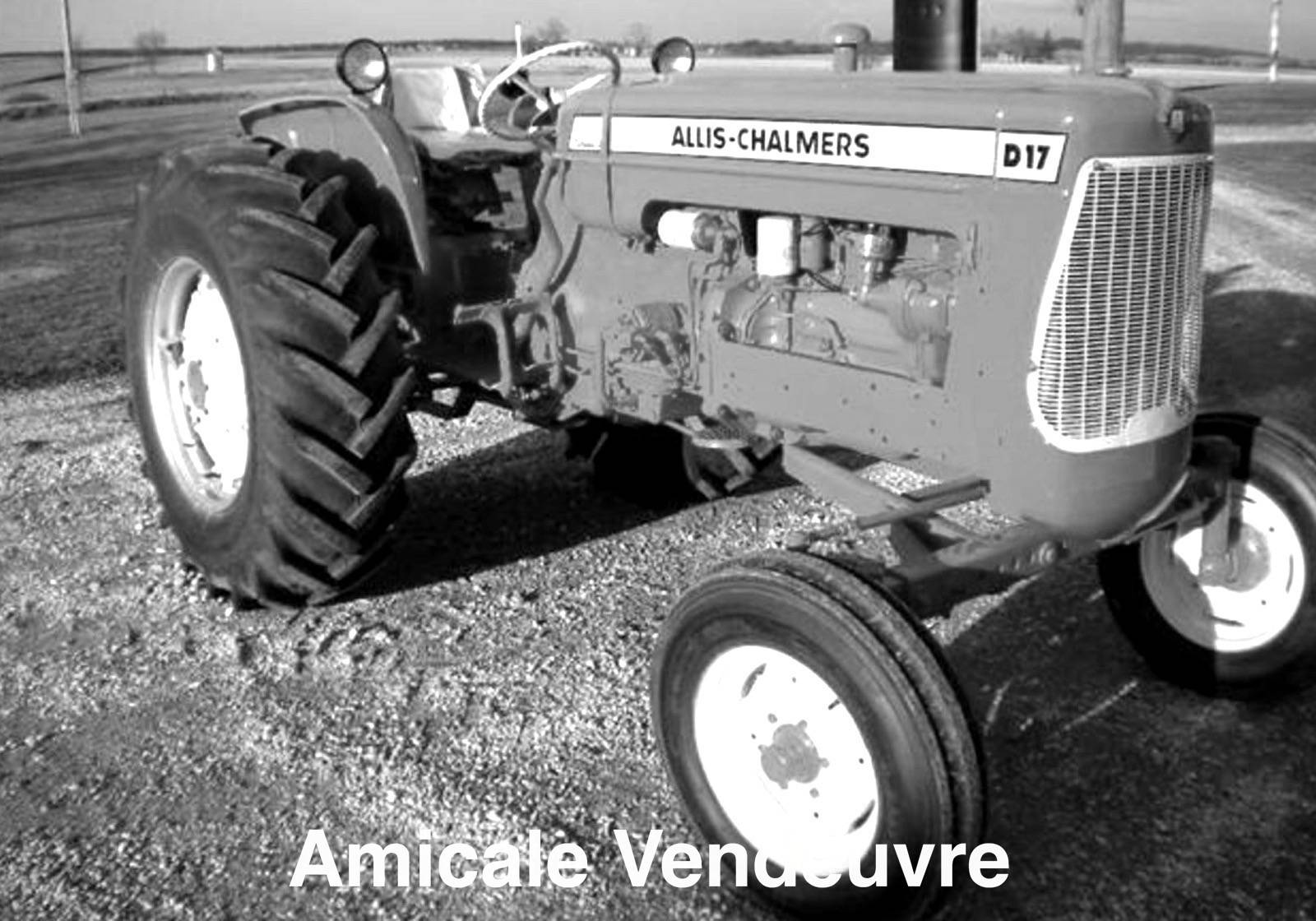 Tracteur Allis-Chalmers D17