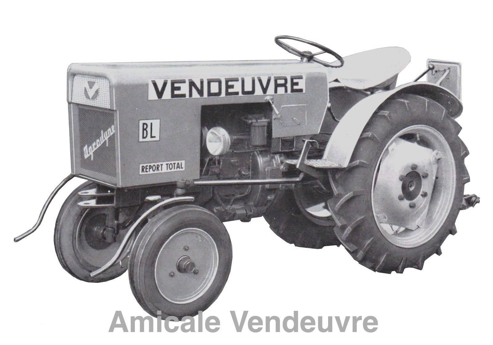 Tracteur Vendeuvre BL 25 Vigneron