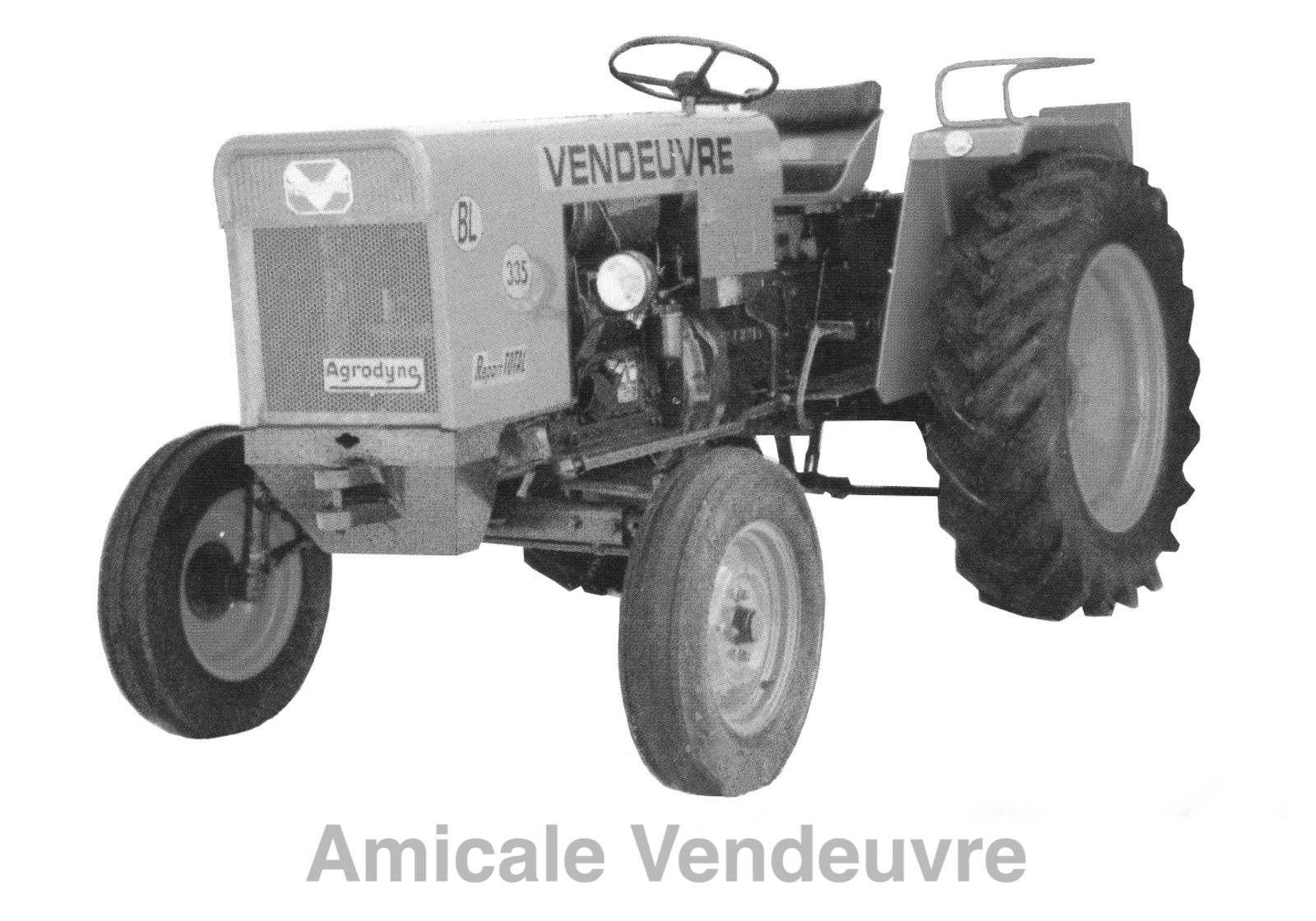 Tracteur Vendeuvre BL 335