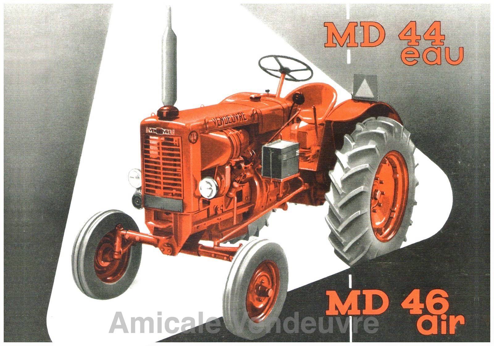 Tracteur Vendeuvre MD