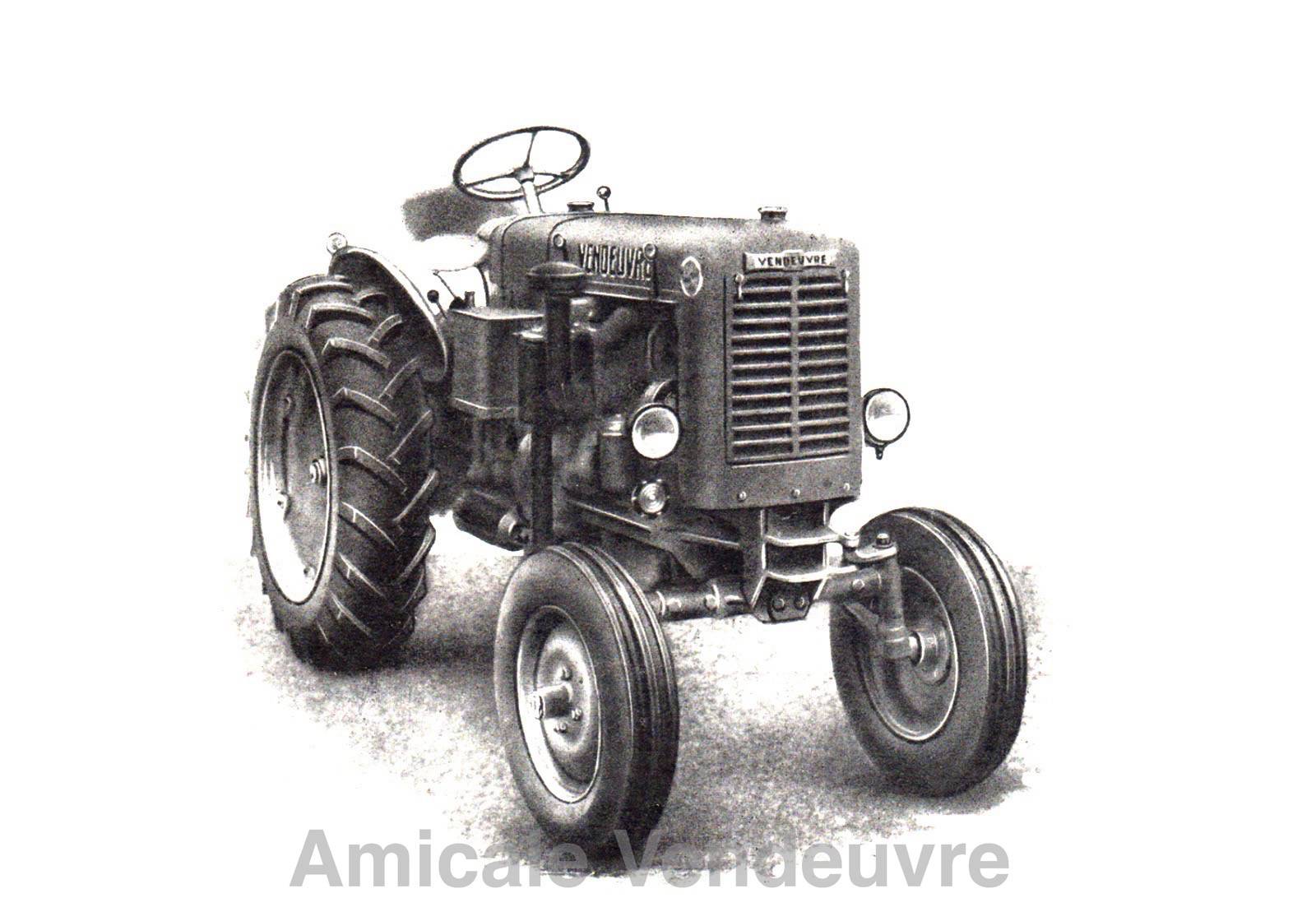 Tracteur Vendeuvre Super BM vigneron