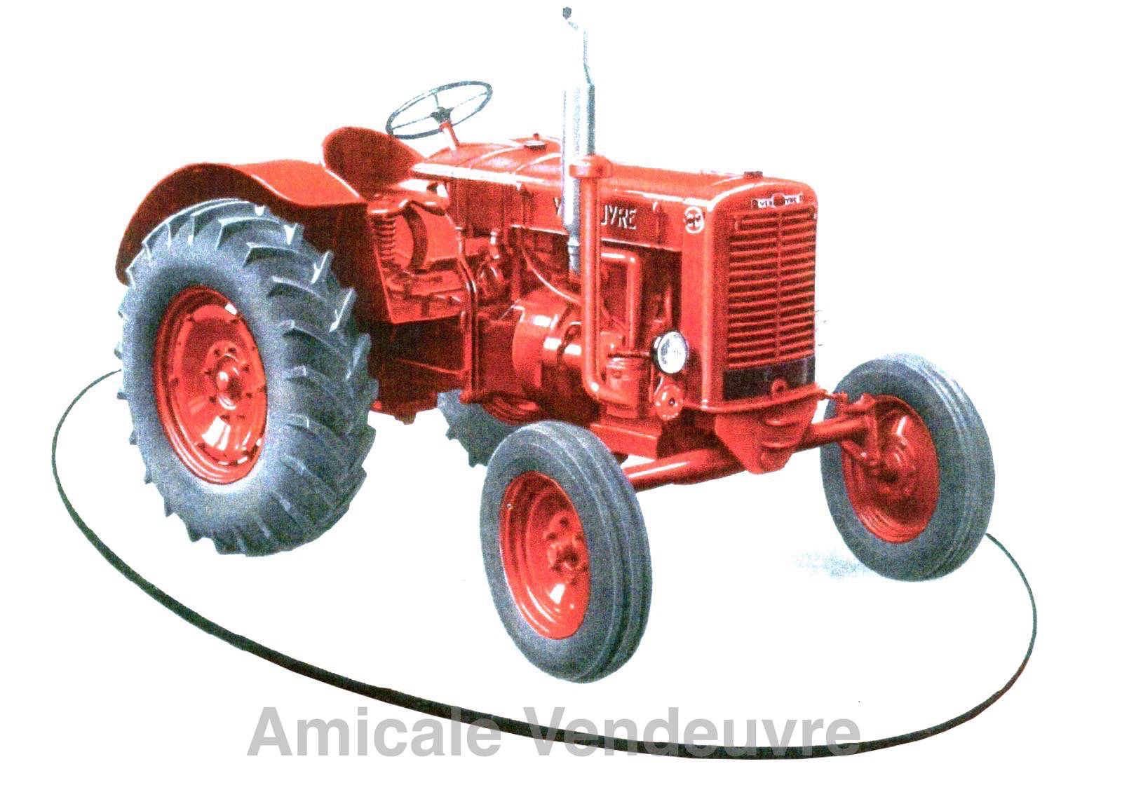 Tracteur Vendeuvre Super DD