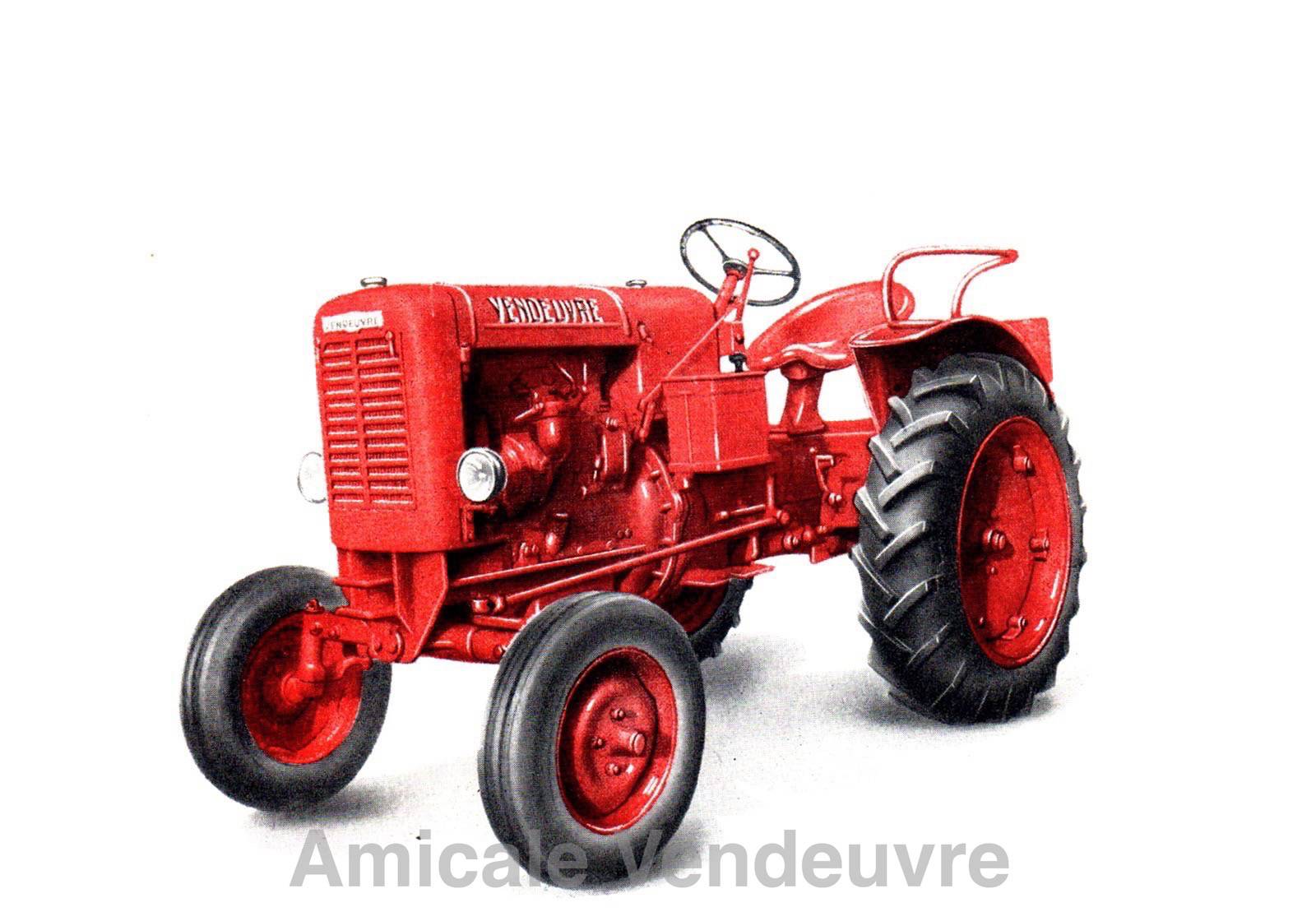 Tracteur Vendeuvre Super MD eau