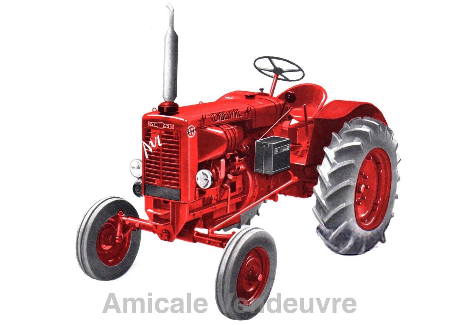 Tracteur Vendeuvre Super MD air